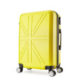Gloden English style trolly luggage bag with aluminium trolley system
